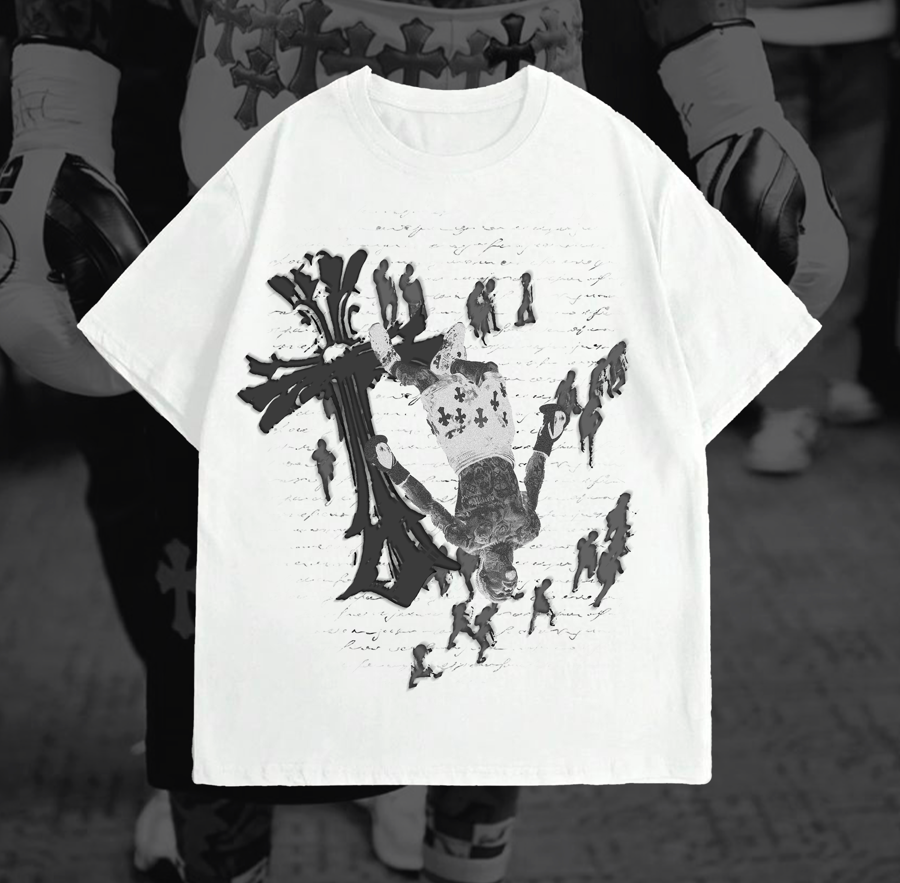 Cursed Davis Gervonta Oversize T-Shirt Black-White