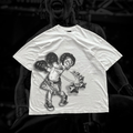 Boxing Oversize Black-White T-Shirt